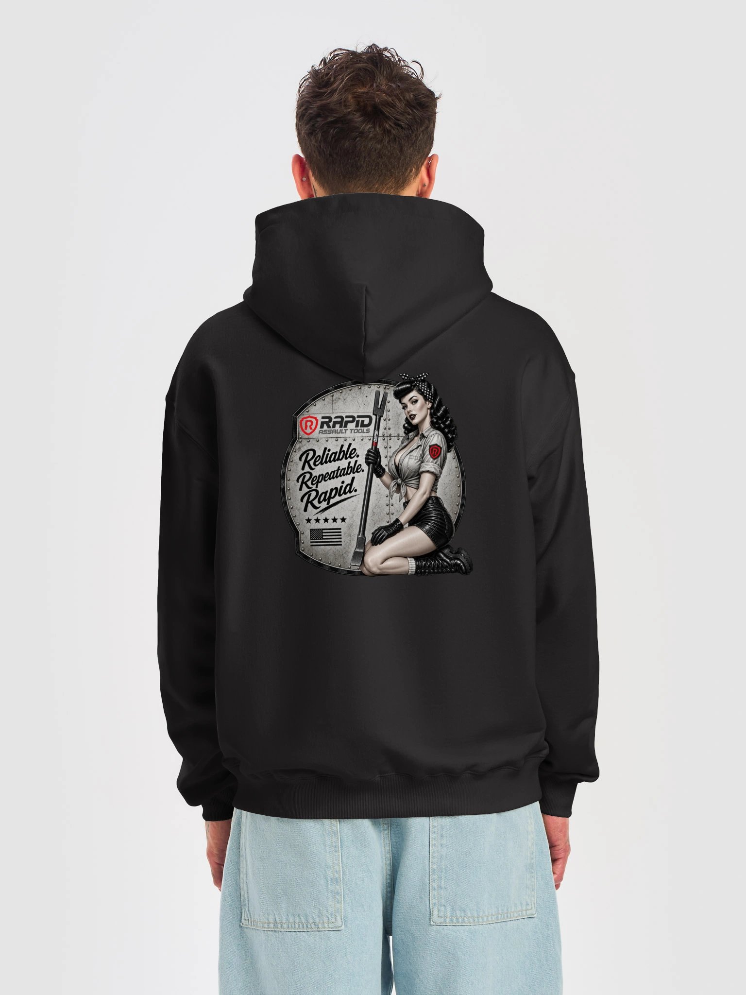 RAT Pin-Up French Terry Hoodie product image (6)
