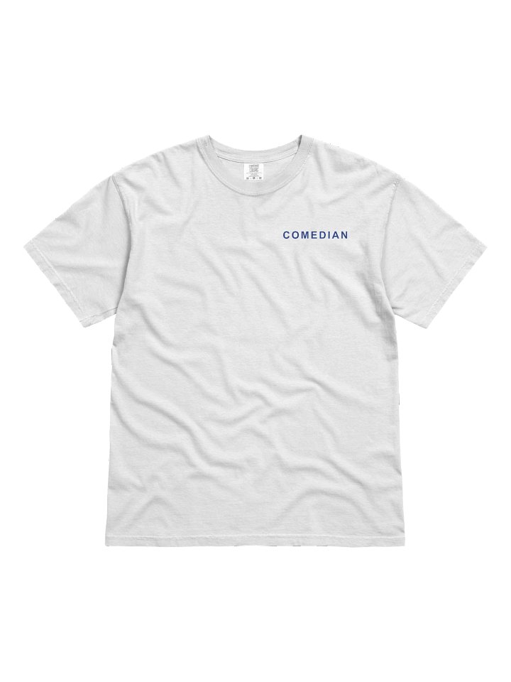 The Comedian Tee – Follow Me QR Code (wht) product image (1)
