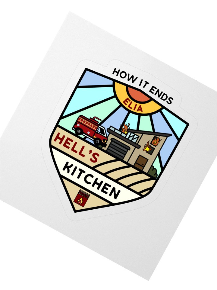 HELL'S KITCHEN, Elia Sticker product image (2)