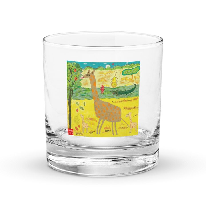 Rocks Glass ：African animals product image (1)