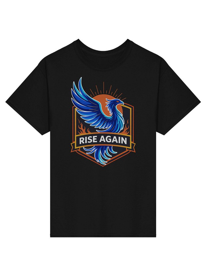 Rise Again – Phoenix Crest T-Shirt product image (2)