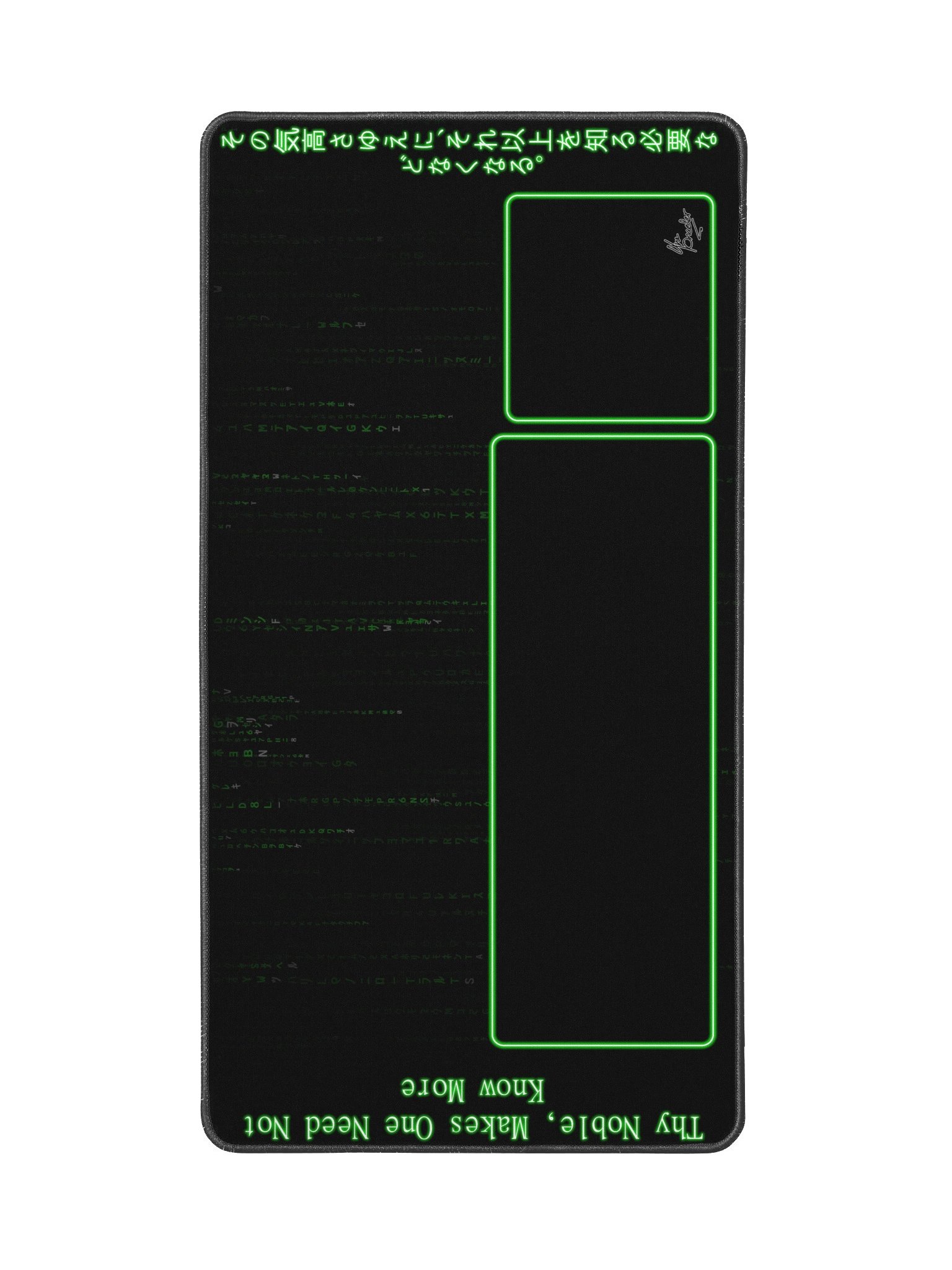Confucius Falling Text Desk Pad product image (2)