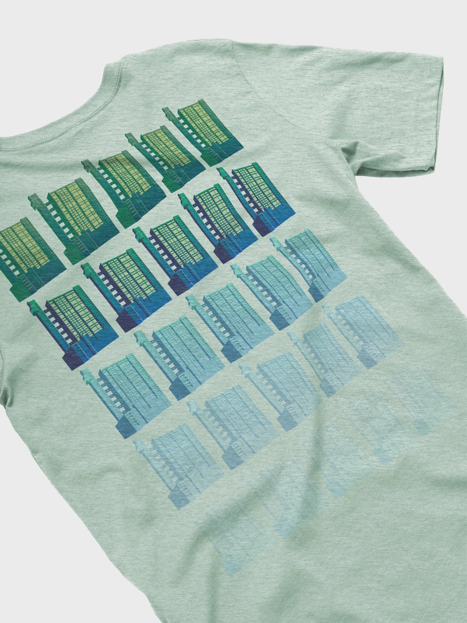 Trellick Colour Tee | Green Haze product image (13)