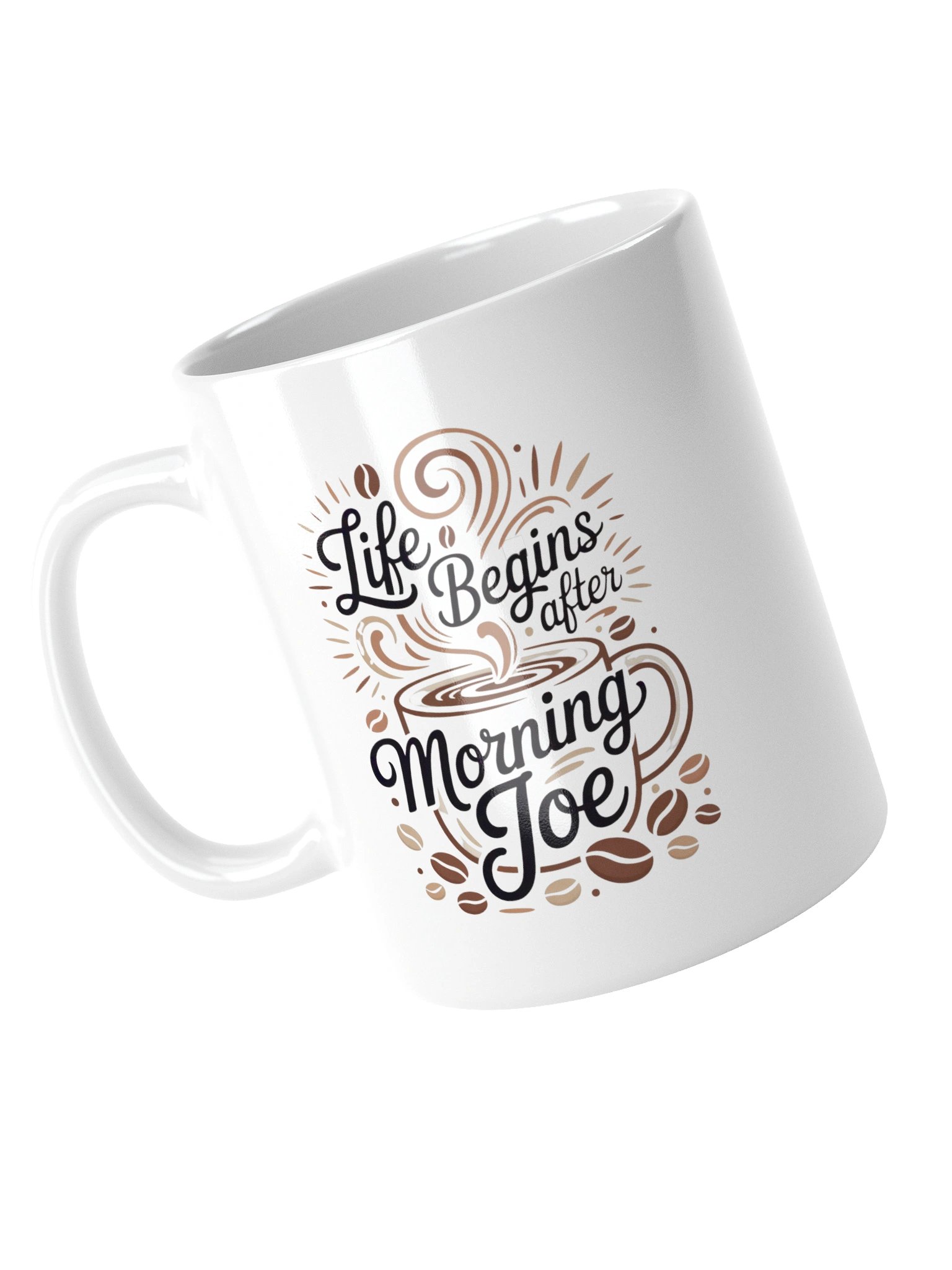 Life Begins After Morning Joe Coffee Mug – Cozy Design for Coffee Enthusiasts product image (13)