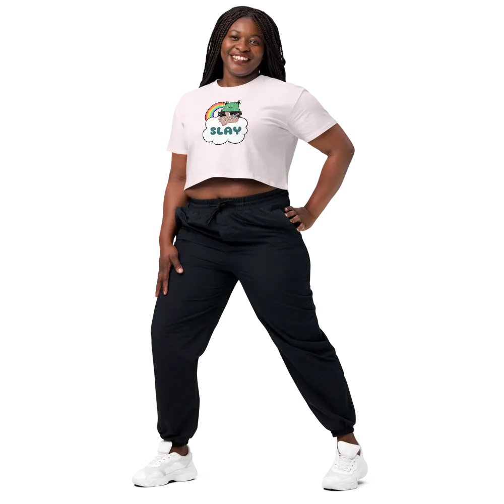 Slay Cloud Crop Top product image (51)