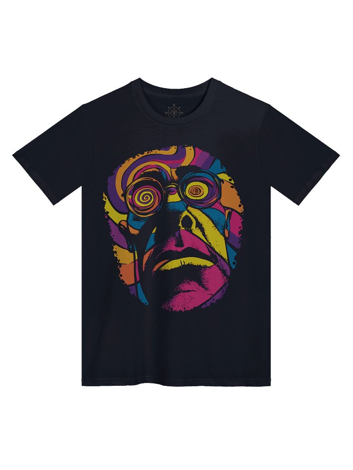 Psychedelic Trippy Face Tee product image (1)