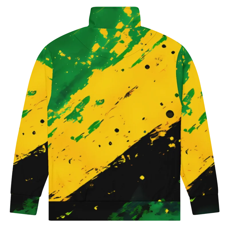 Vintage Jamaica Sport Print - CaribbeanApples | Unisex Track Jacket product image (4)
