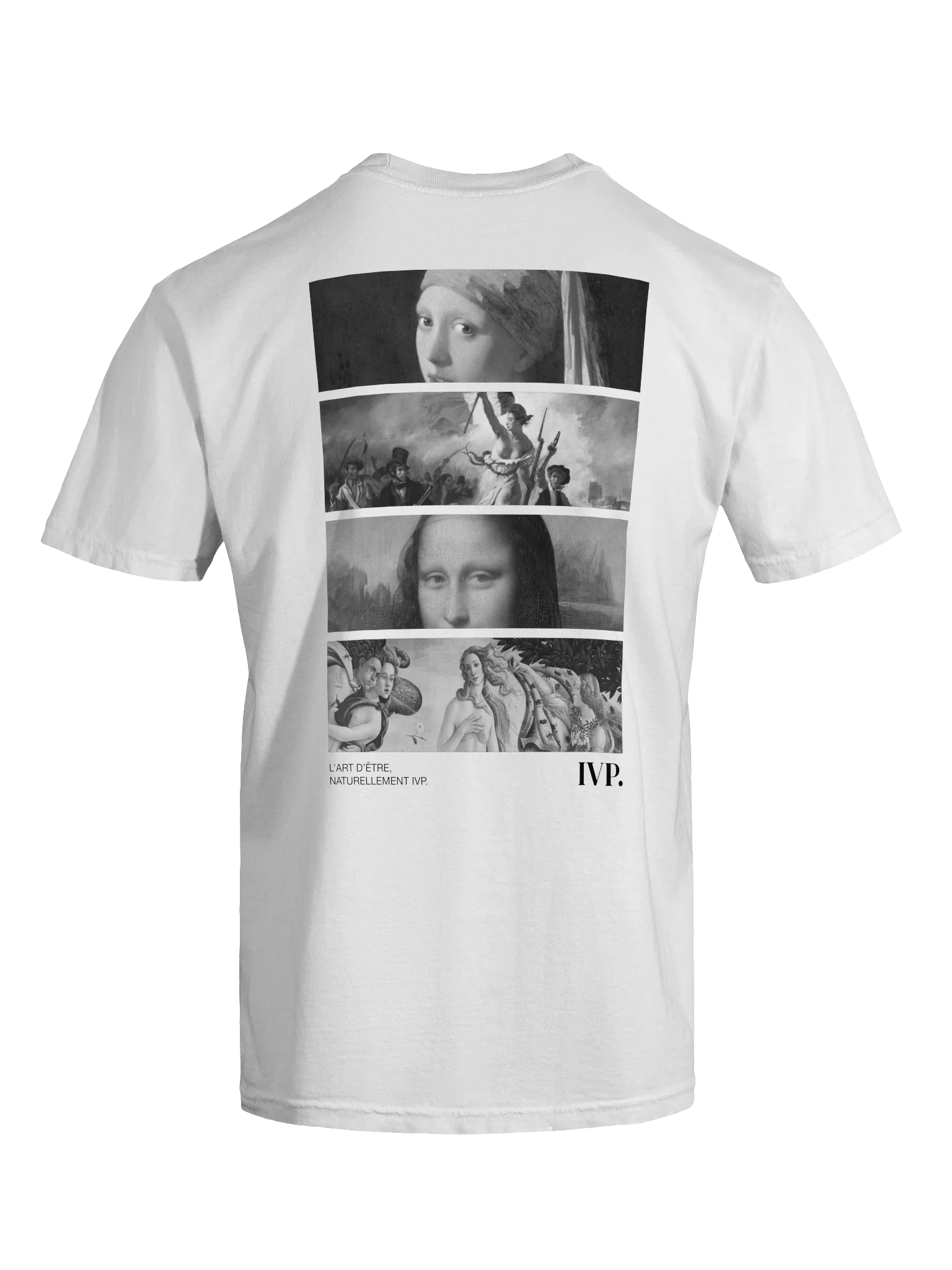 L'ART D'ÊTRE, NATURELLEMENT IVP - White T-Shirt product image (5)