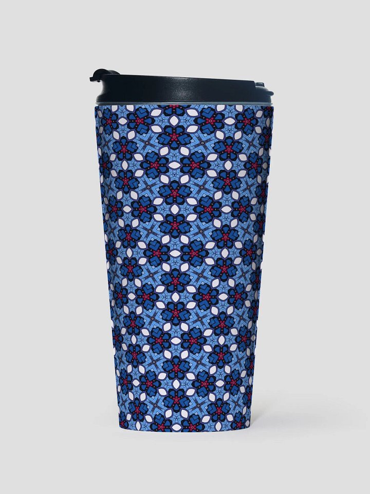 Floral Hearts Travel Mug product image (1)