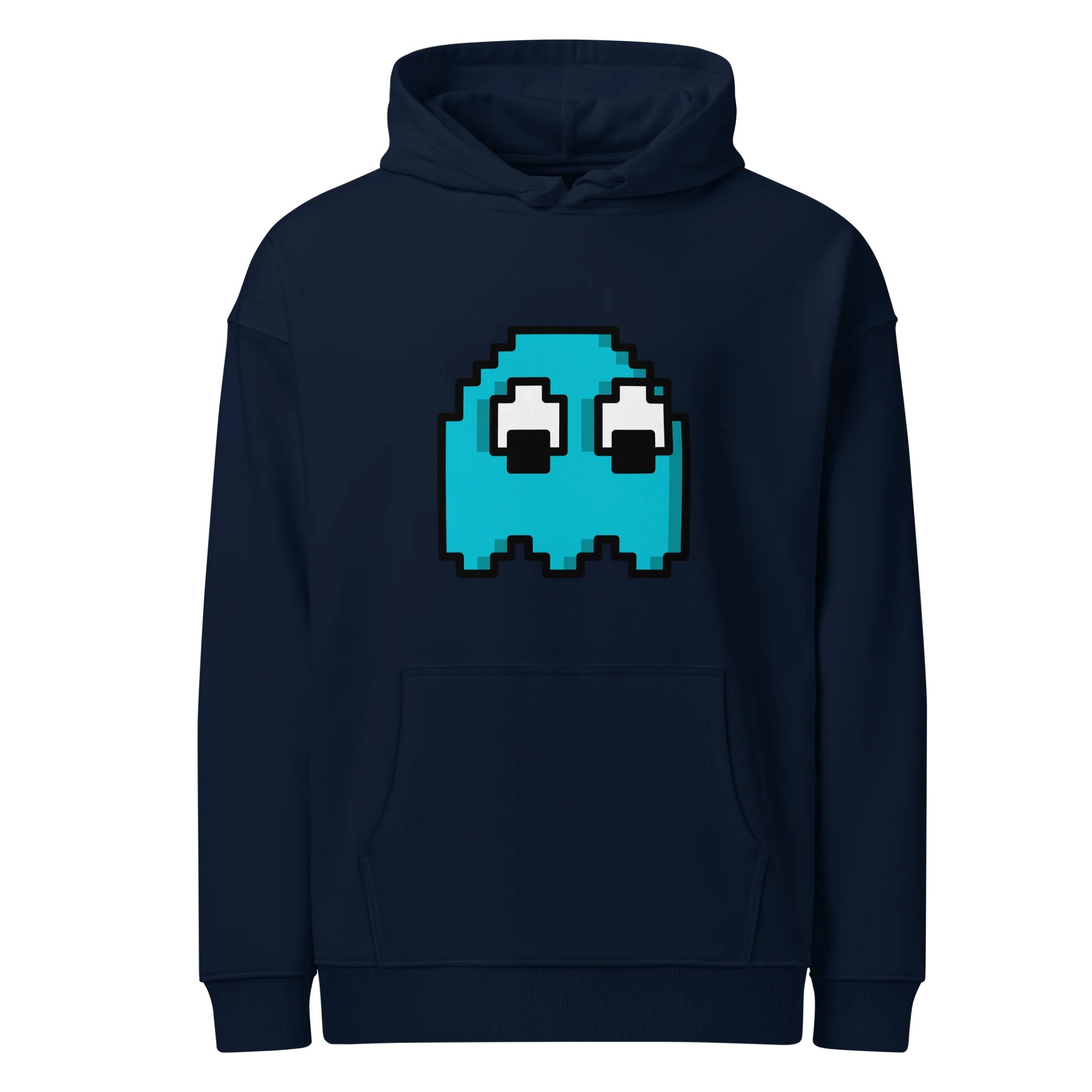 Hoodie Pixel Ghost – Retro Mode product image (1)