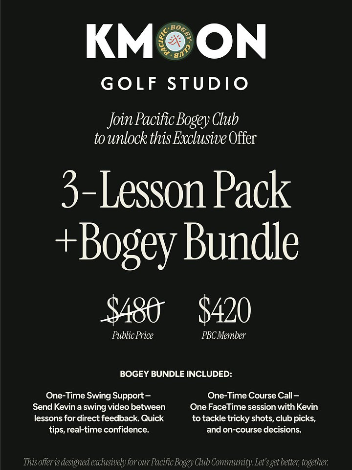 Coach Kevin Moon Lesson Package (PBC Exclusive) product image (1)