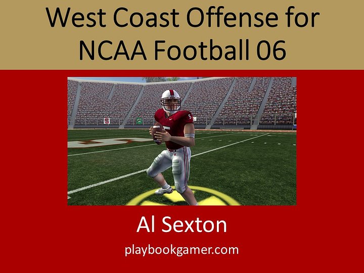 West Coast Offense - NCAA Football 06 product image (1)