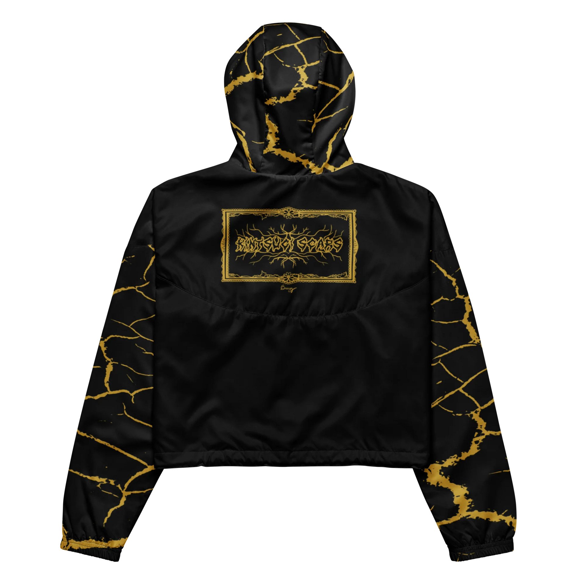 Kintsugi Scars Cropped Windbreaker product image (5)