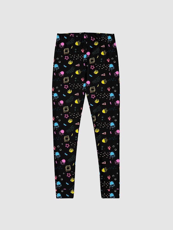Shifty Seas dark pattern leggings product image (2)