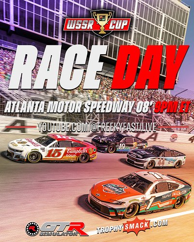 ATLANTA! AGAIN! EXCEPT 08' VERSION!

Tonight we head to Legacy Atlanta for 150 laps around the historic track. Make sure to t...