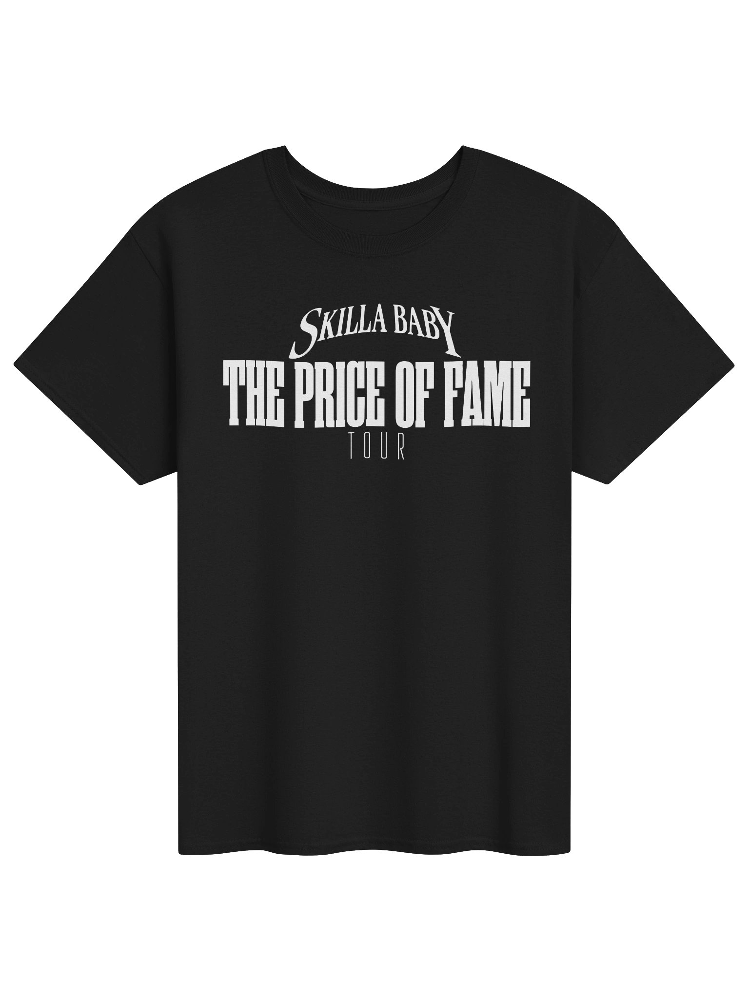 Skilla Baby The Price Of Fame Tour Merch T-Shirt product image (1)