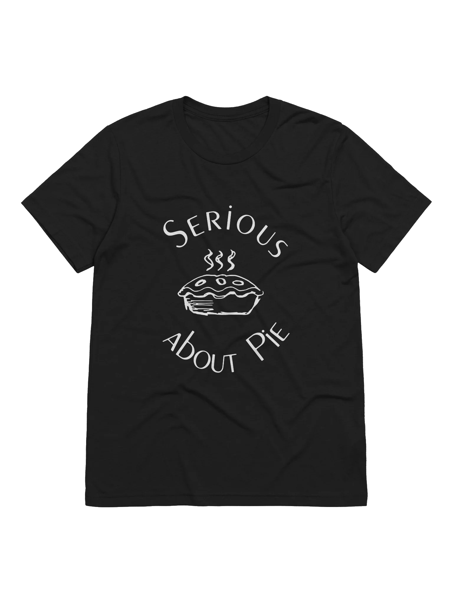 Serious About Pie Tee, Dark product image (1)