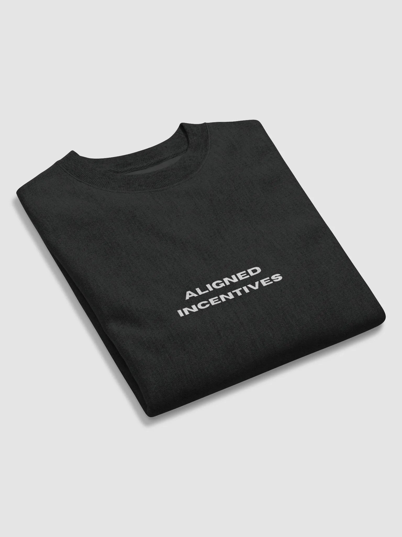 Aligned Incentives Premium Crew Sweatshirt - Black product image (5)