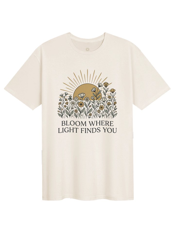 Bloom Where Light Tee product image (1)