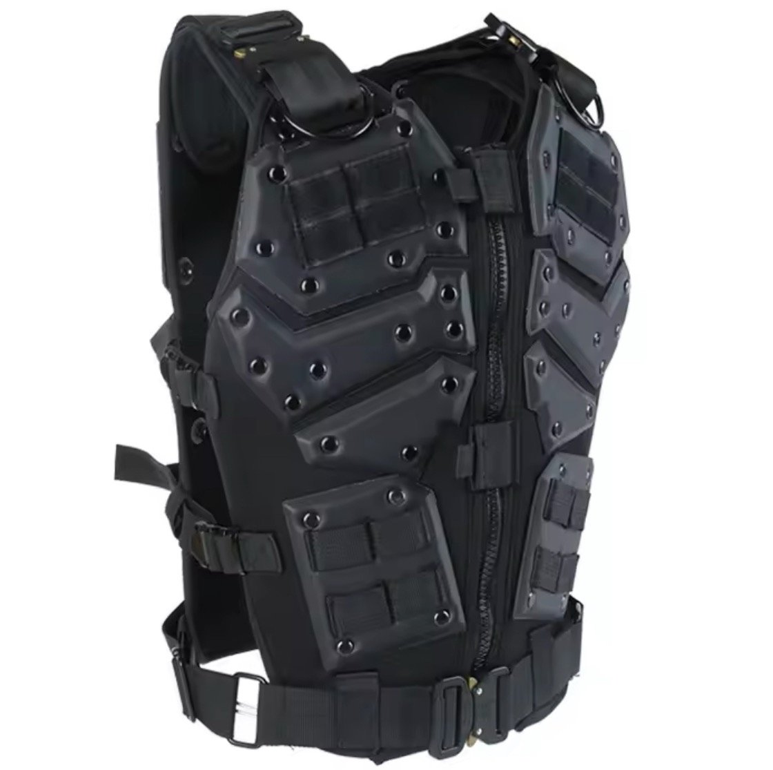 Batman tactical vest body armor protection equipment,gear moto motorcycle gear product image (3)