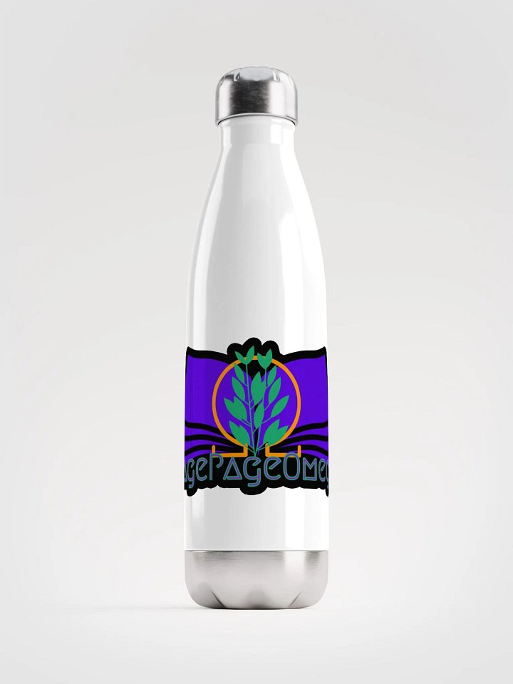 Stainless Steel Water Bottle - SagePageOmega product image (1)