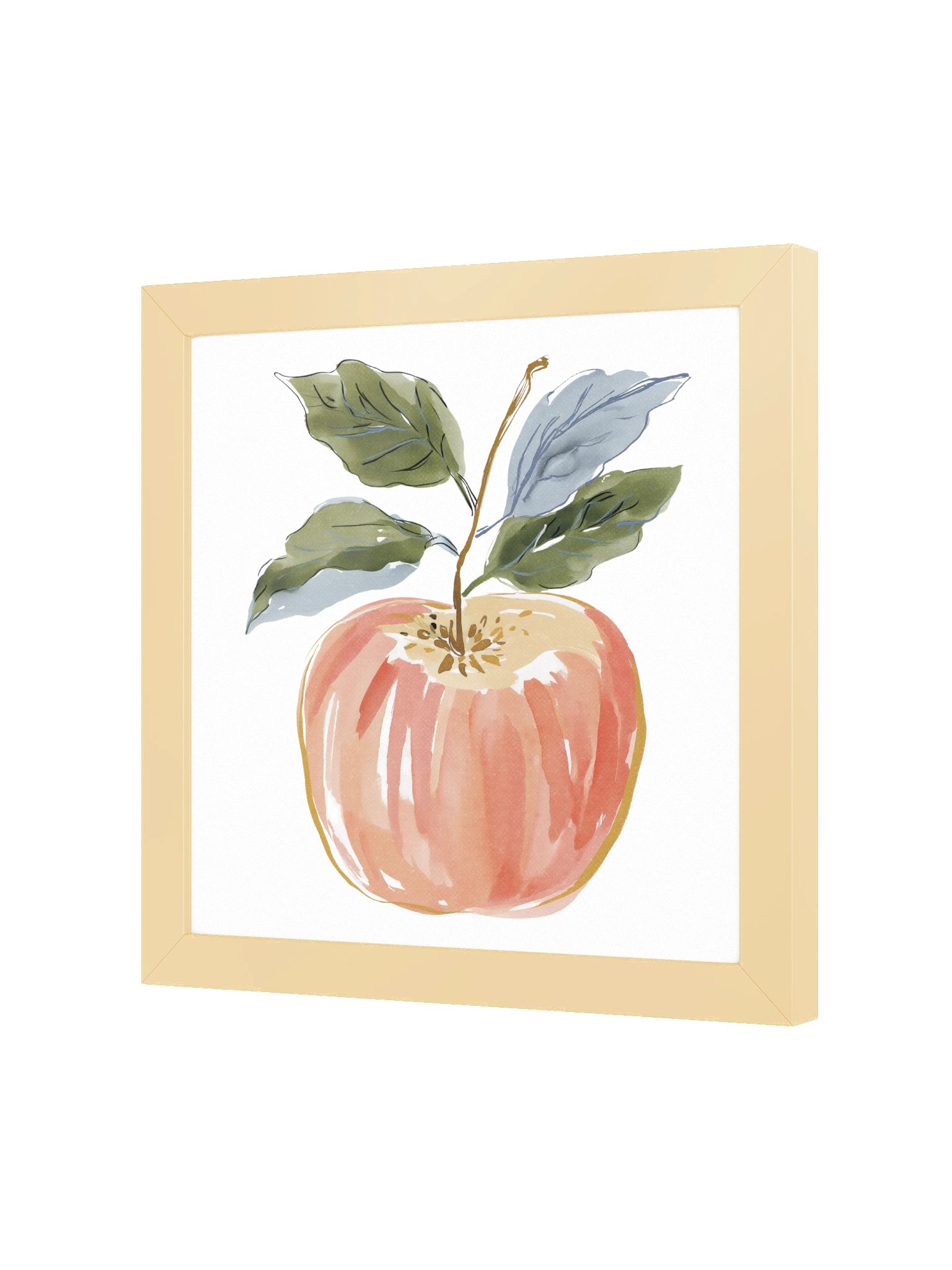 Quiet Harvest — The Sacred Apple Framed Art Print (10x10") product image (6)