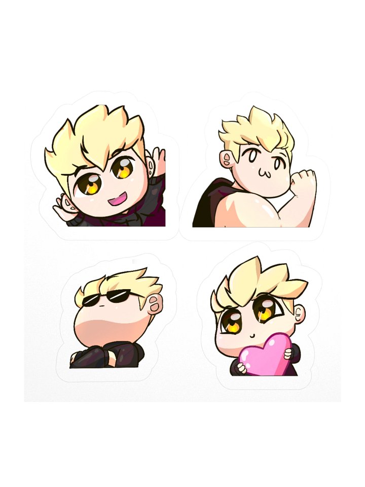 Emote Stickers product image (1)