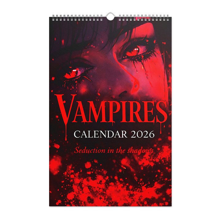Vampires Calendar 2026 product image (1)