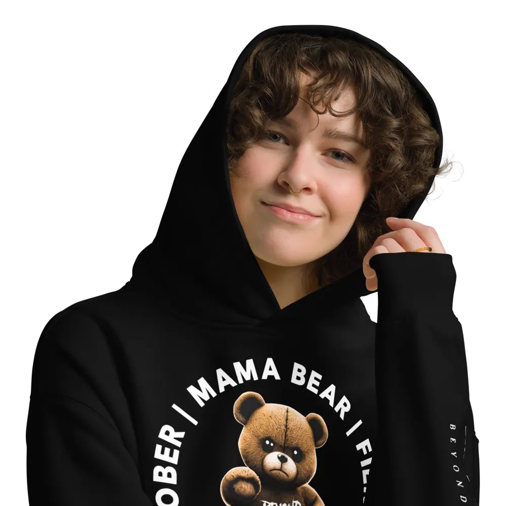 Sober Mama Bear: Fierce & Protective Hoodie product image (10)