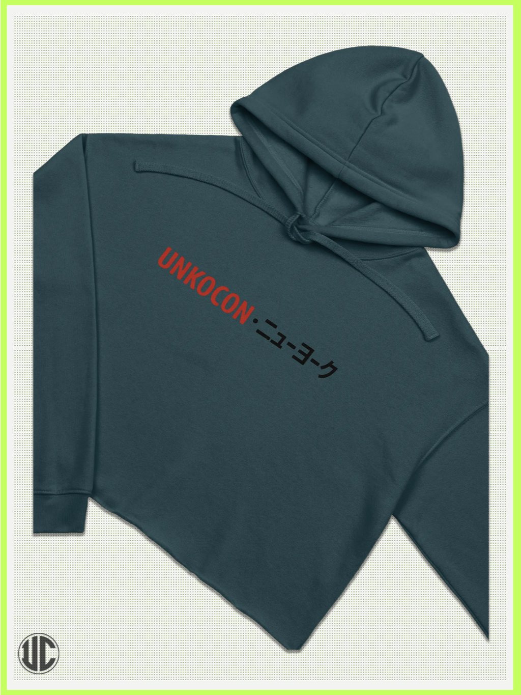 UnkoCon – Rockaway Beach NY Surfer Crop Hoodie product image (4)