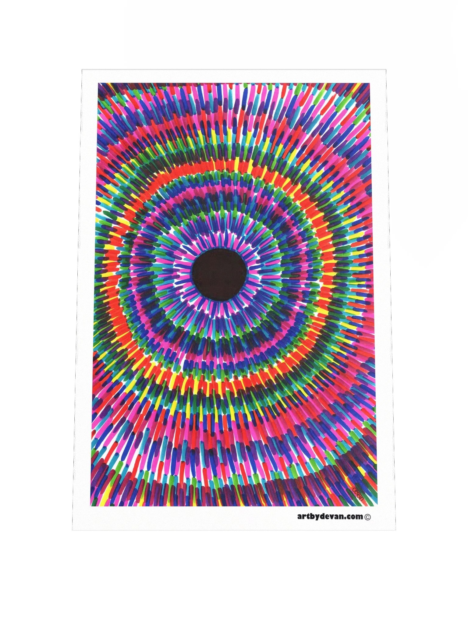 Art Print: Tie Dye product image (1)