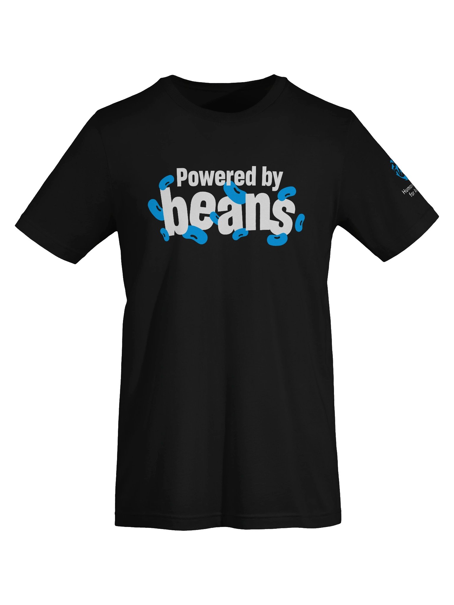 Powered by beans - T-shirt - Front design product image (3)