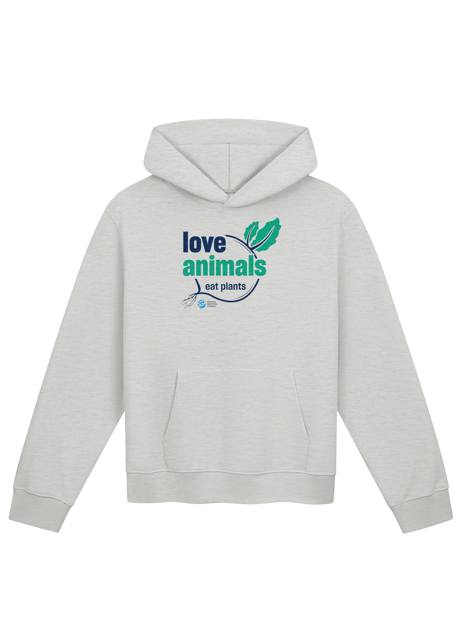 Love animals, eat plants - Hoodie product image (1)