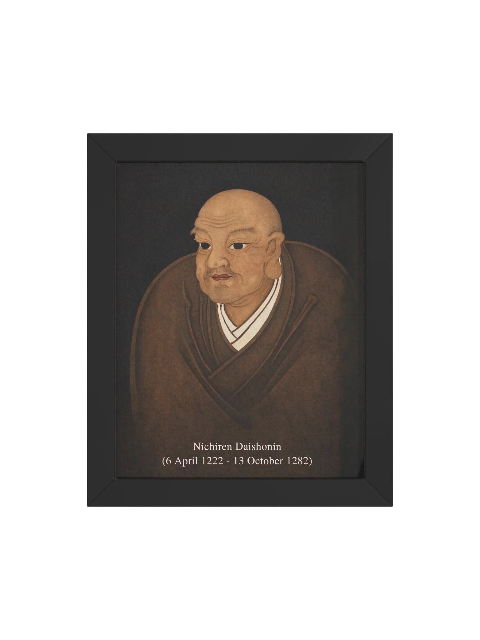 Restored Vertical Portrait of Nichiren Daishonin product image (72)