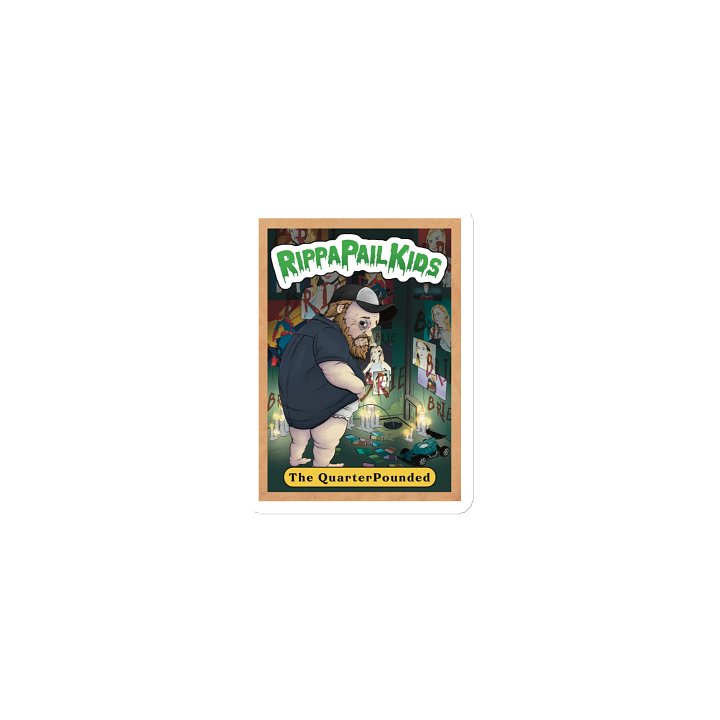 RippaPail Kids The QuarterPounded Magnet product image (1)