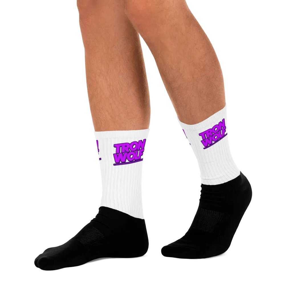 Funky TronWolf Socks! (JUST FOR THE FUNSIES) product image (12)