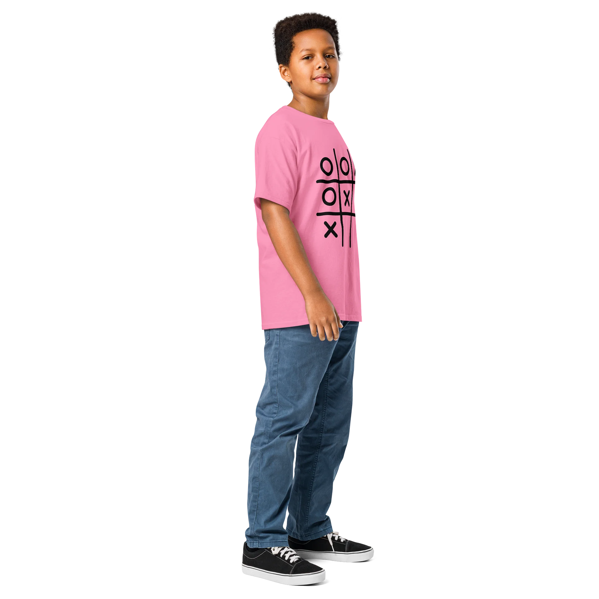 Tic-Tac-Toe Youth Classic T-Shirt product image (5)