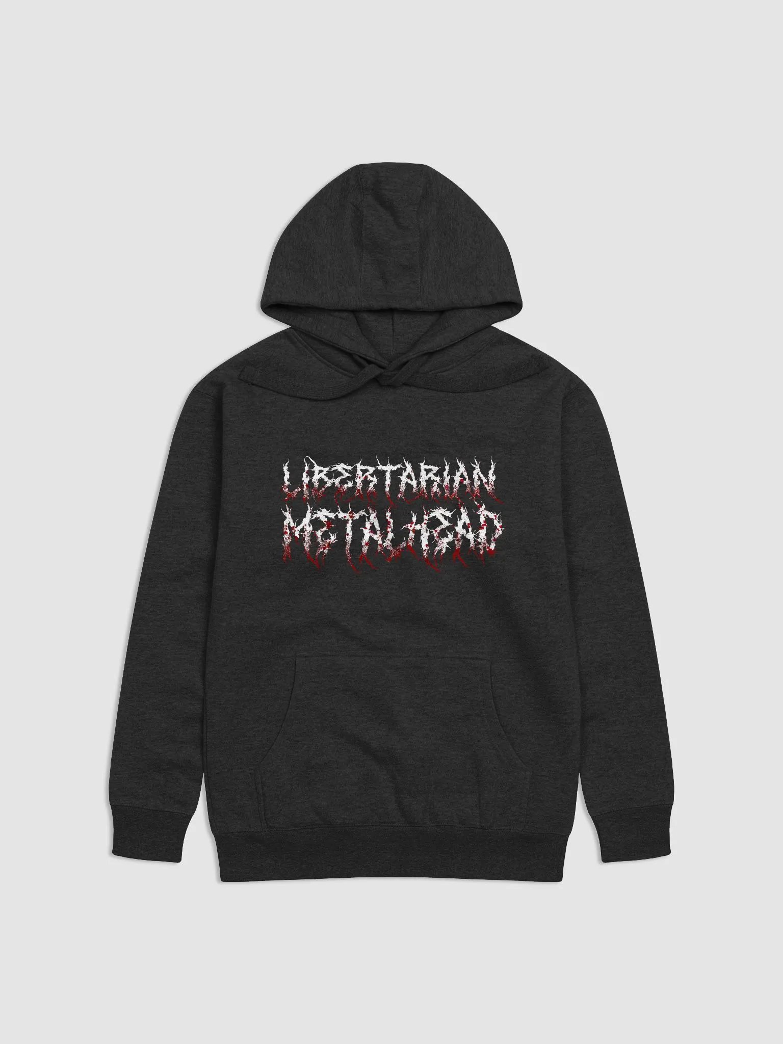 Libertarian Metalhead - Hoodie Bloody product image (1)