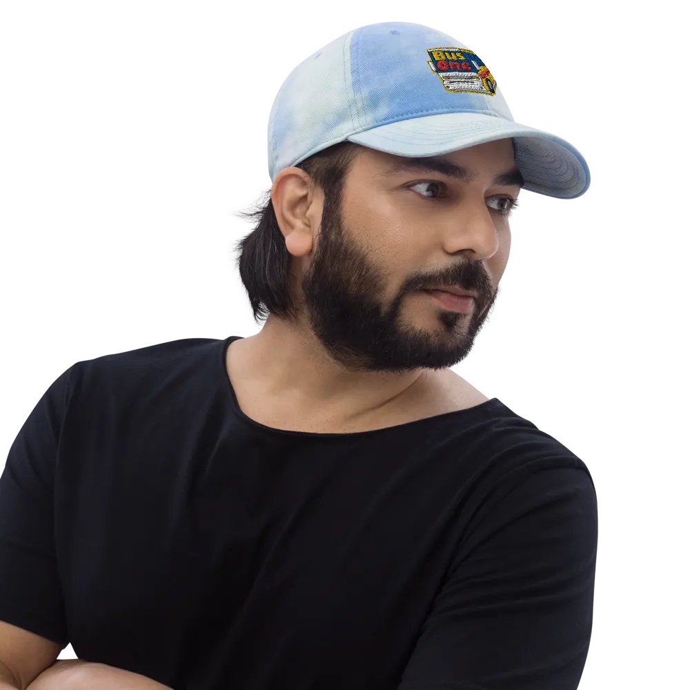 Tie Dye Bus One Trivia Hat product image (7)