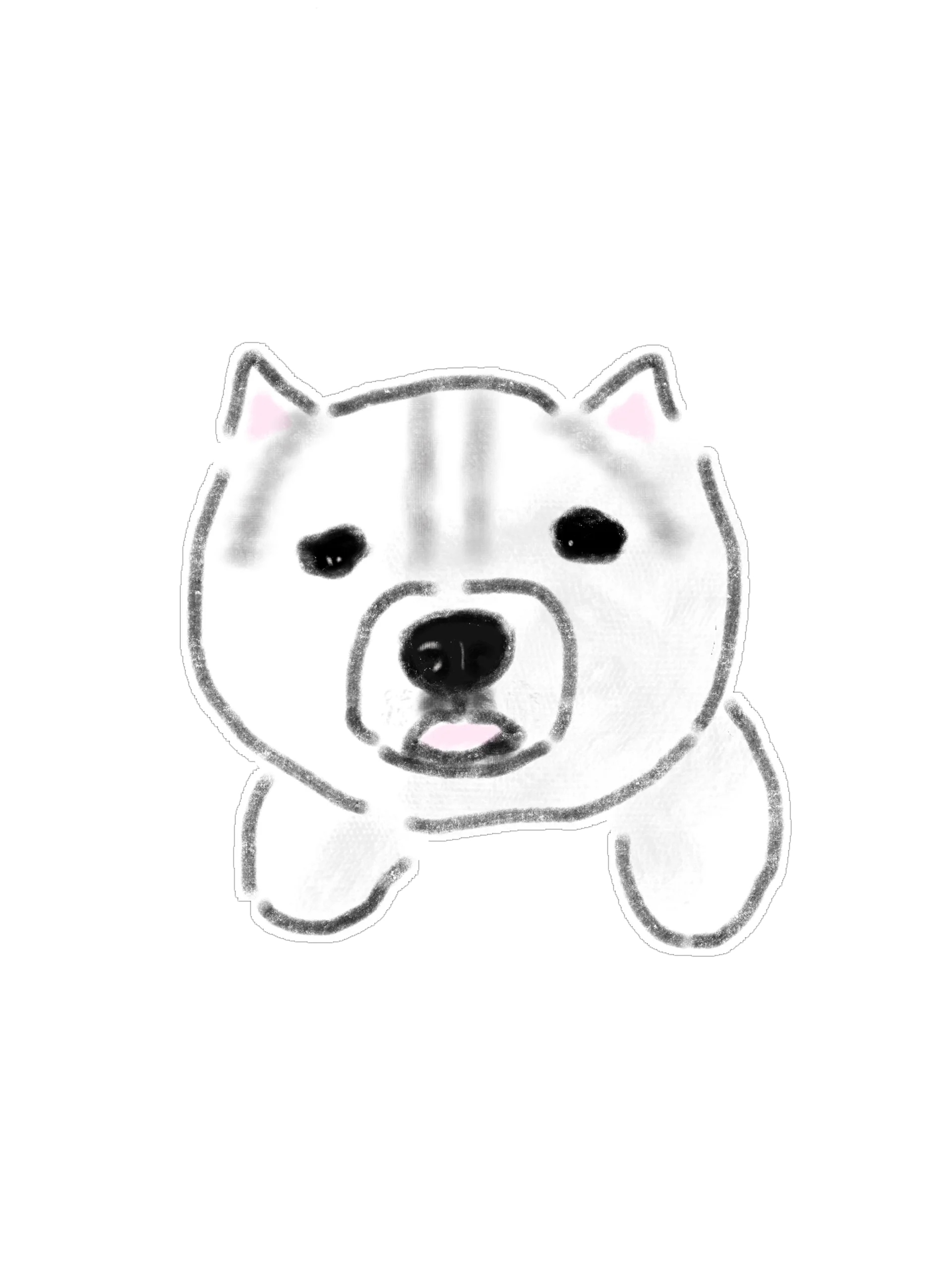 15 Cute Hand-Drawn Dog PNG Clipart Bundle product image (12)