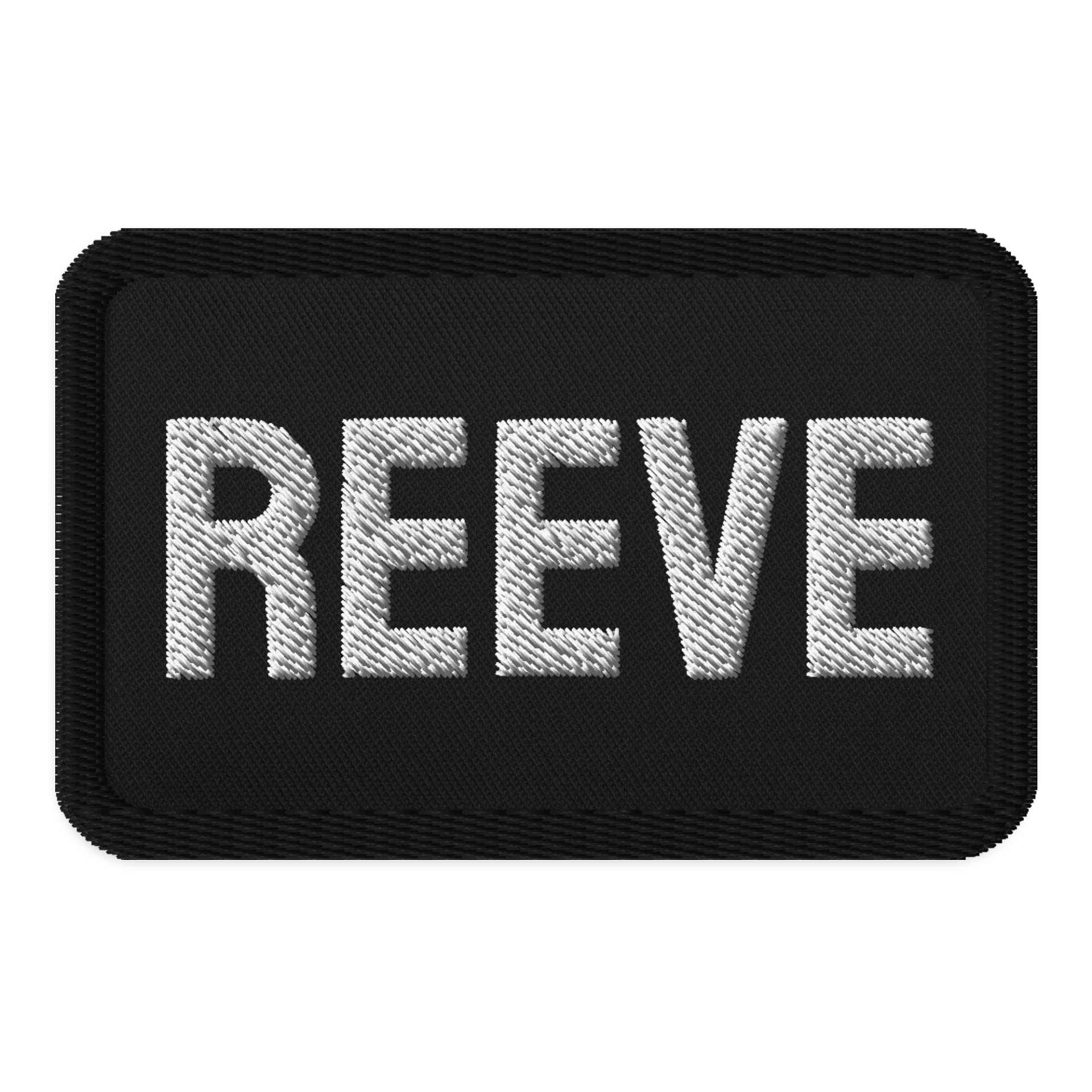 Reeve Embroidered Patch product image (1)