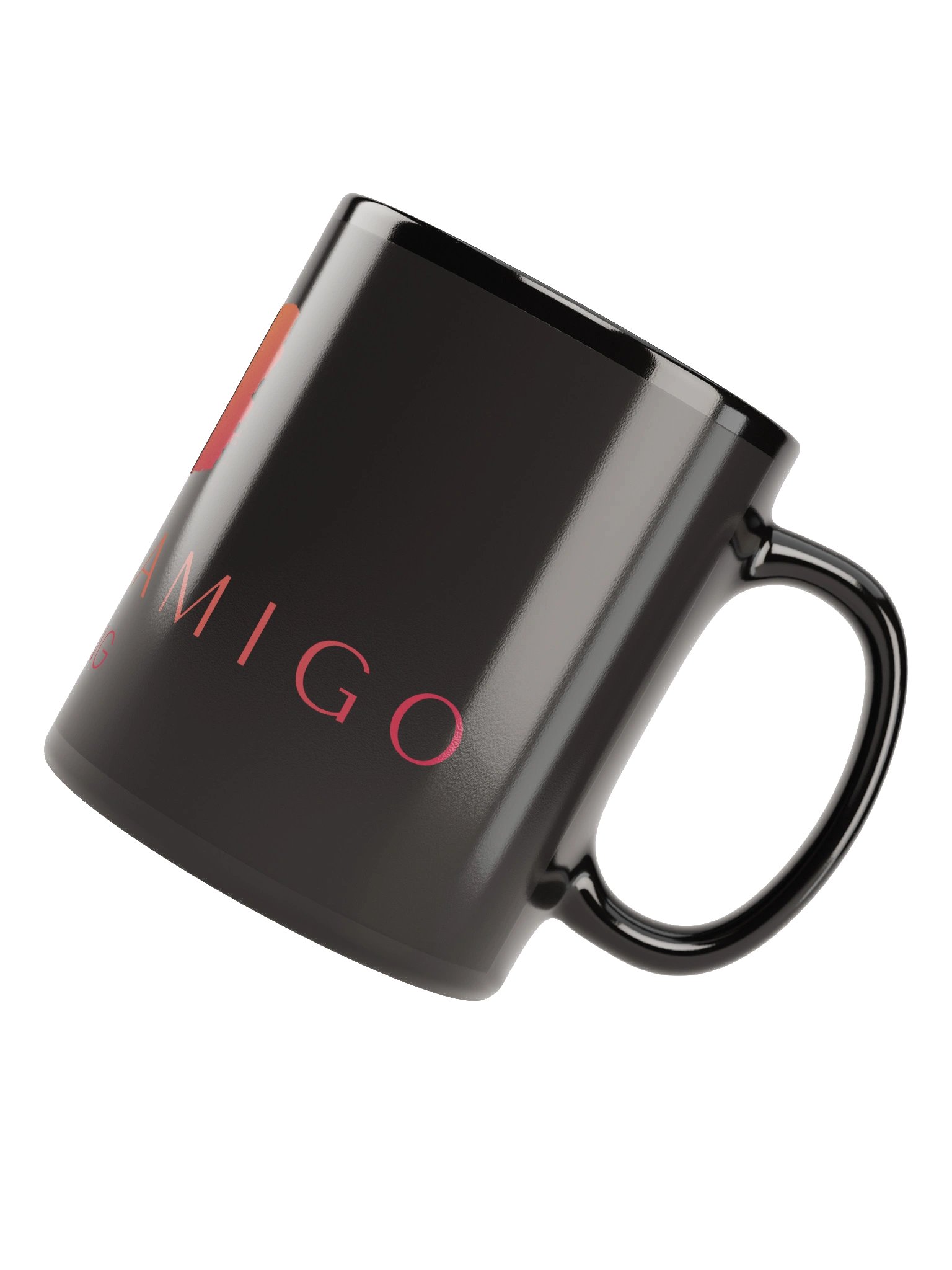 MajorAmigoGaming Logo – Schwarze Premium Tasse product image (4)