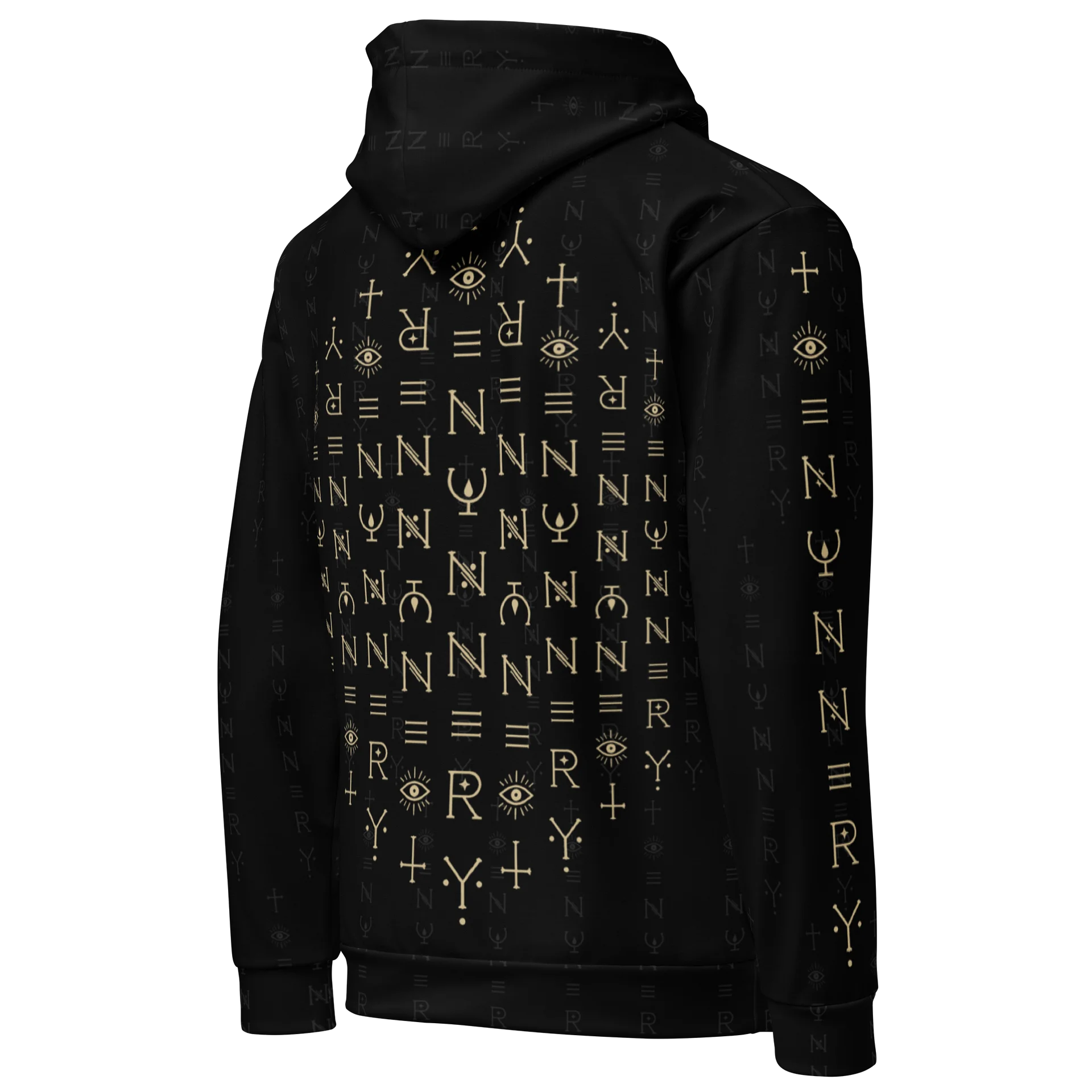 Special Edition - The Nunnery Rune Obsidian Full Print Hoodie product image (5)