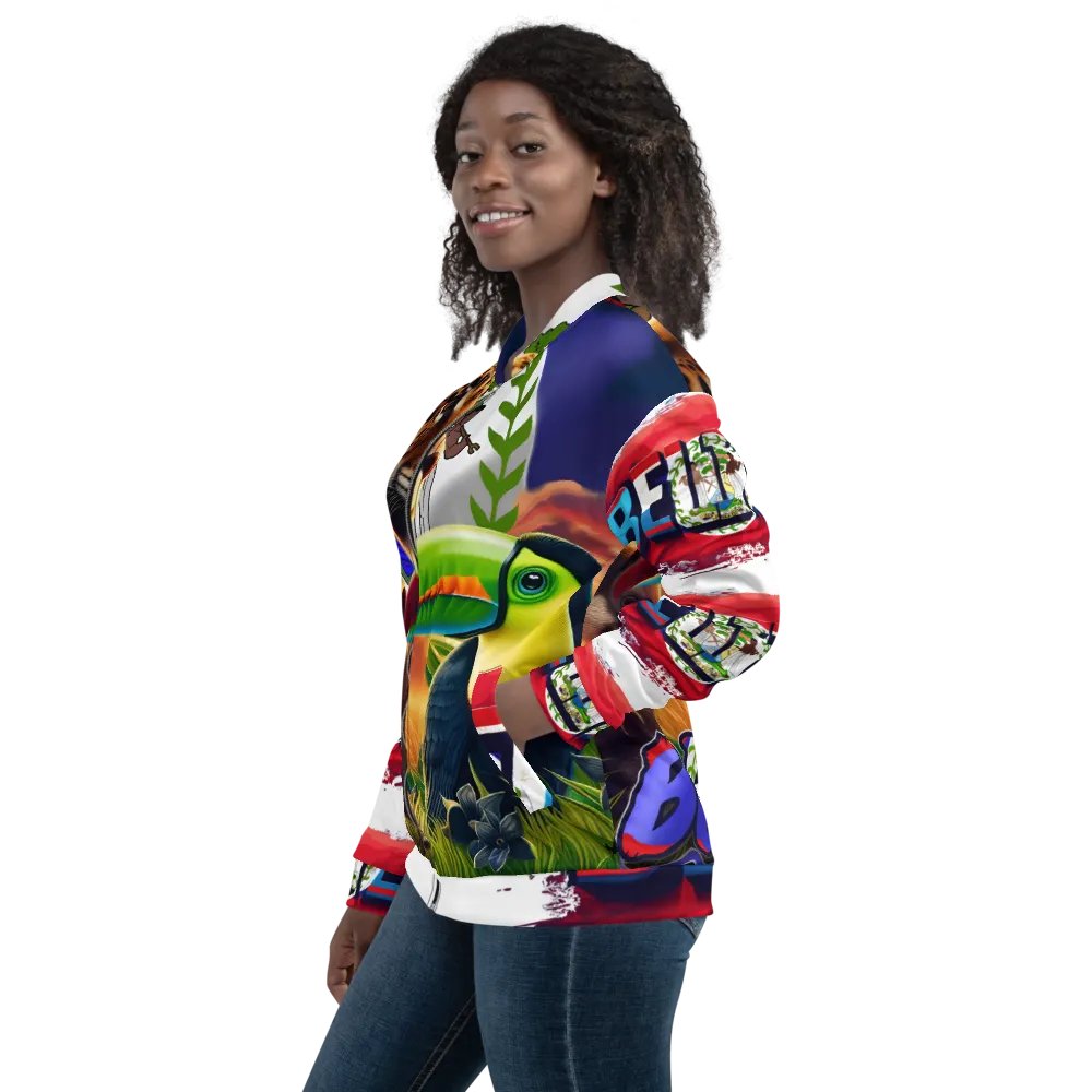 Beauty of Belize Bomber Jacket product image (12)