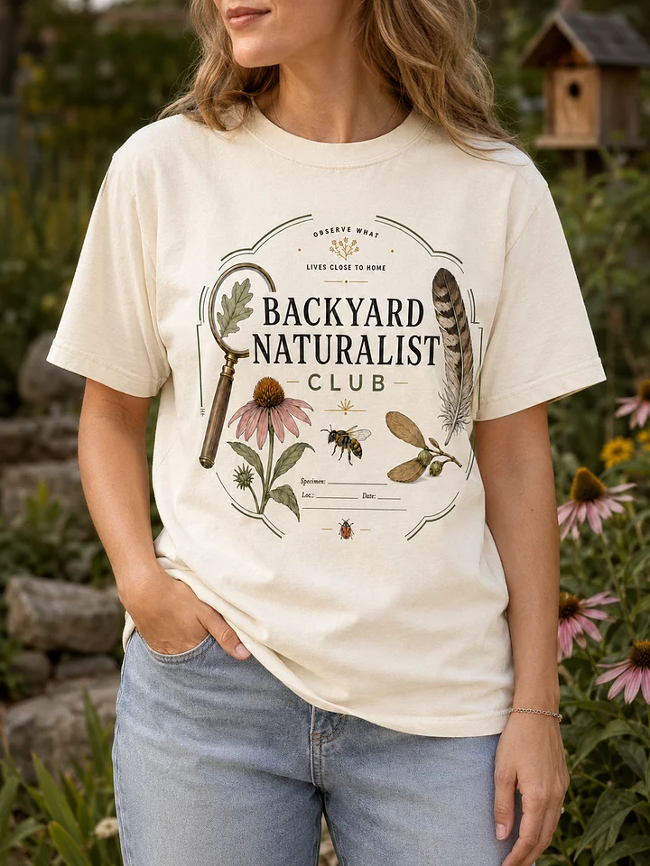 Backyard Naturalist Club T-shirt product image (2)