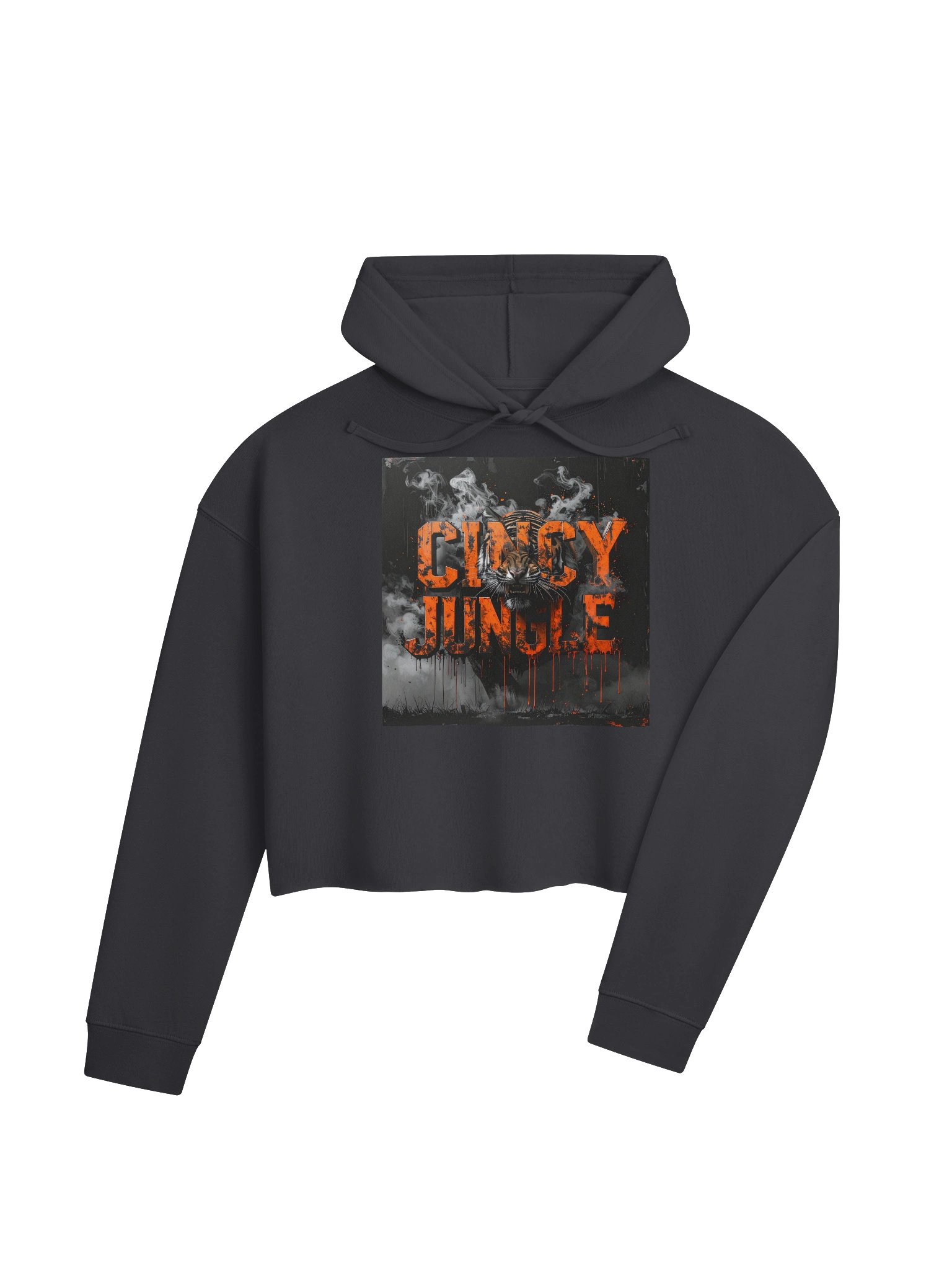 Cincy jungle crop hoodie product image (8)