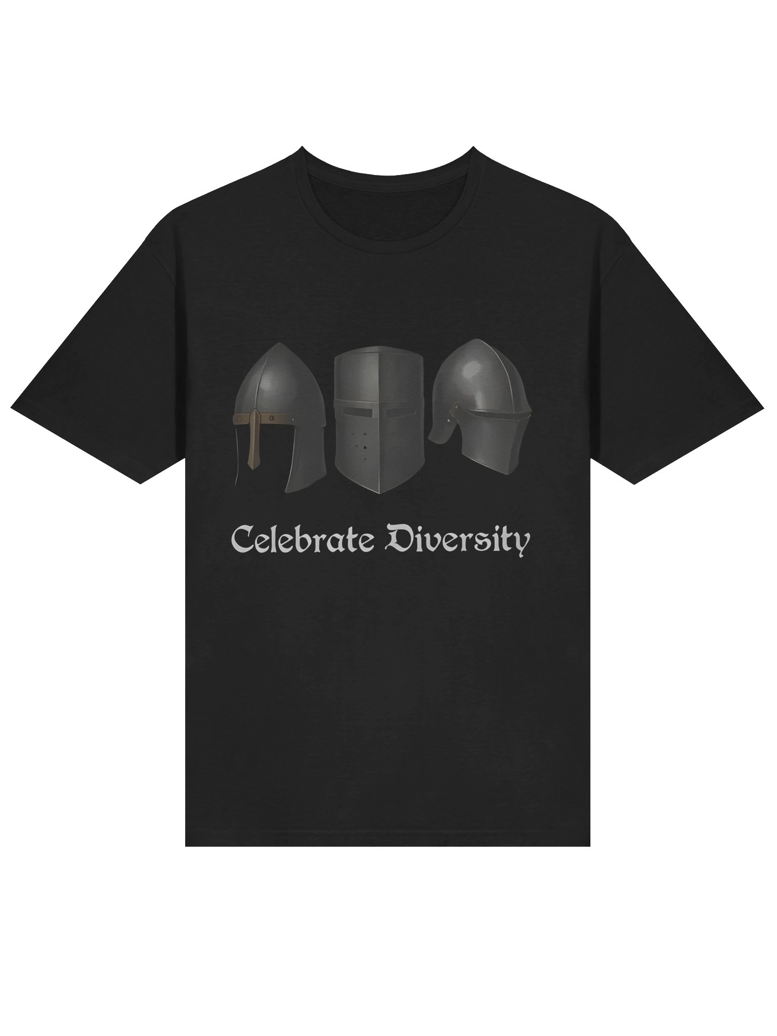 Medieval Helmets Celebrate Diversity Shirt product image (2)