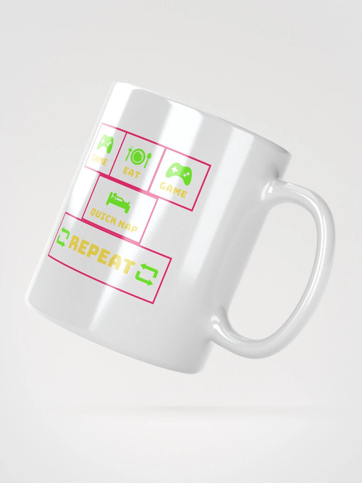 Game, Eat, Game Repeat Mug product image (3)