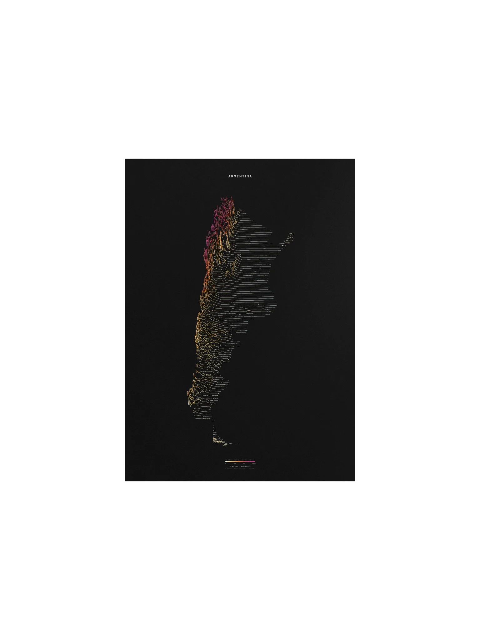 Ridgeline Poster - Argentina product image (1)