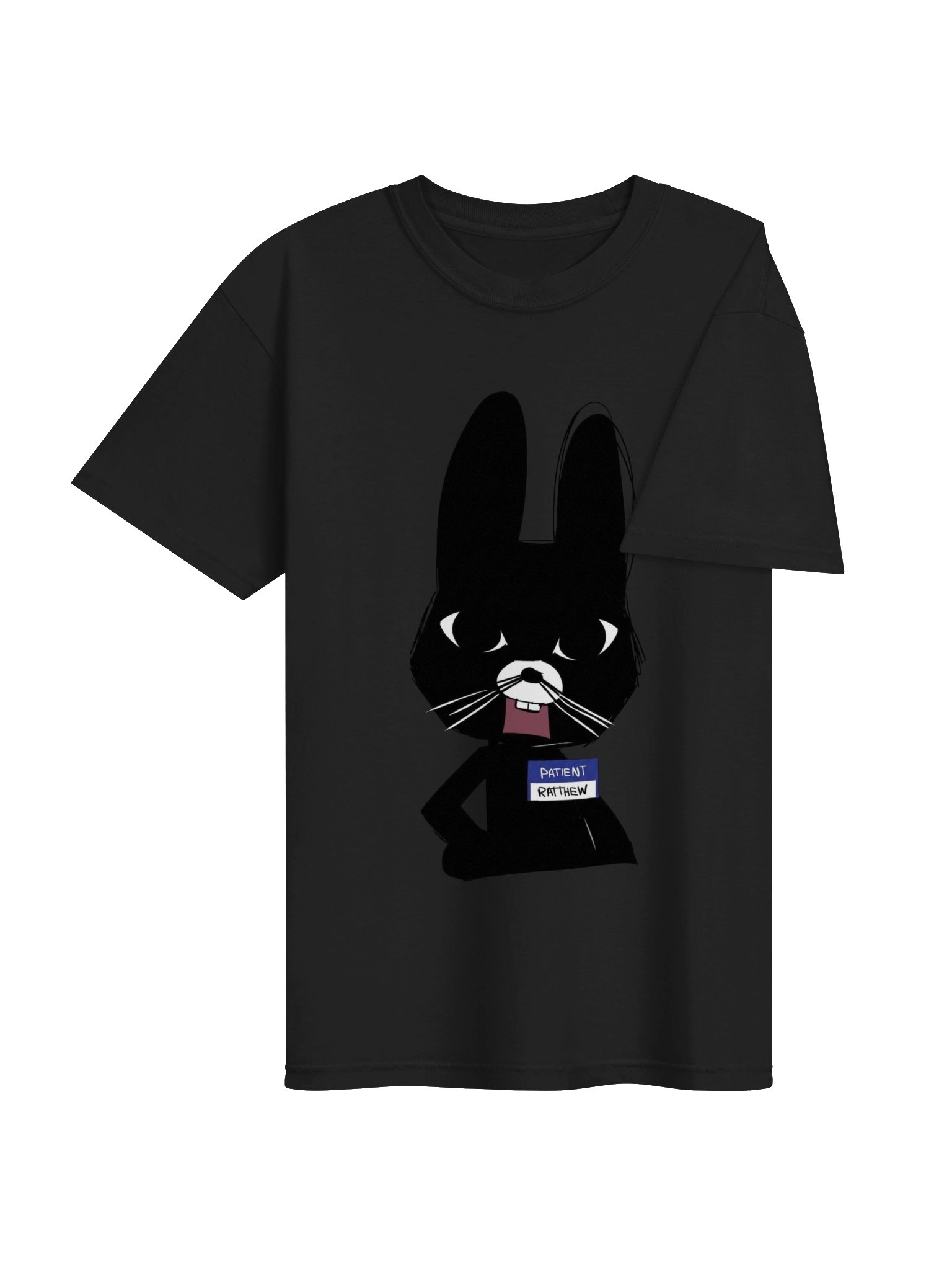 Ratthew Patient Badge T-Shirt – Cute Creepy Hospital Aesthetic Unisex Tee product image (45)